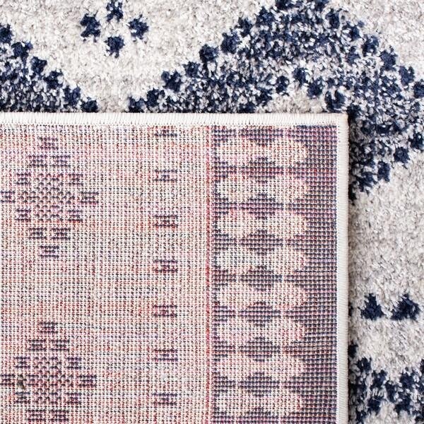 Safavieh Rectangular Adirondack Contemporary Area RugGrey & Dark Grey 4 x 6 ft. - ADR278F-4