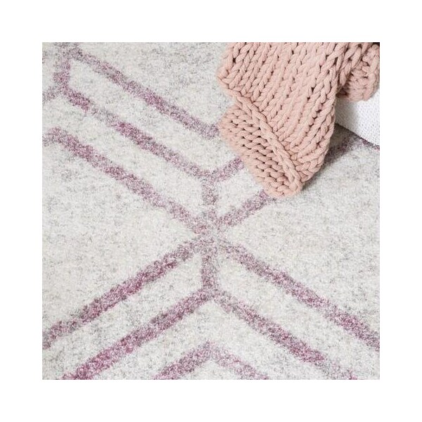 Safavieh 2 ft. 6 in. x 12 ft. Adirondack RugIvory & Plum - ADR253C-212