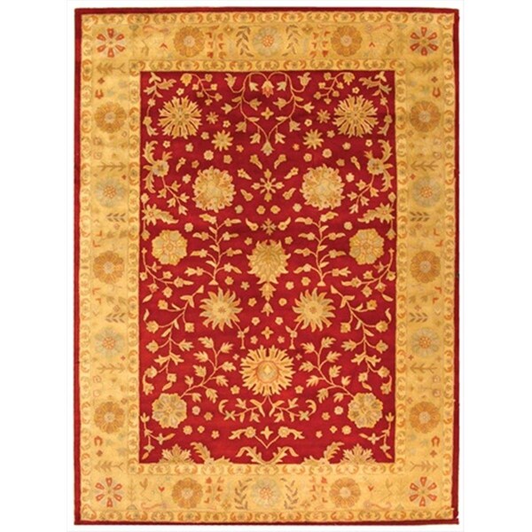 Safavieh 4 x 6 ft. Small Rectangle- Traditional Heritage Red And Gold Hand Tufted Rug - HG813A-4