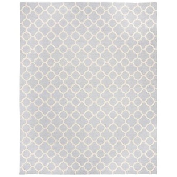 Safavieh Cambridge Hand Tufted Runner Rug- Light Blue - Ivory- 2 ft. 6 in. x 6 ft. - CAM130A-26