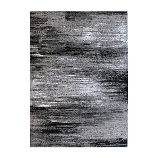Flash Furniture Gray 6x9 Abstract Area Rug - ACD-RGTRZ863-69-GY-GG