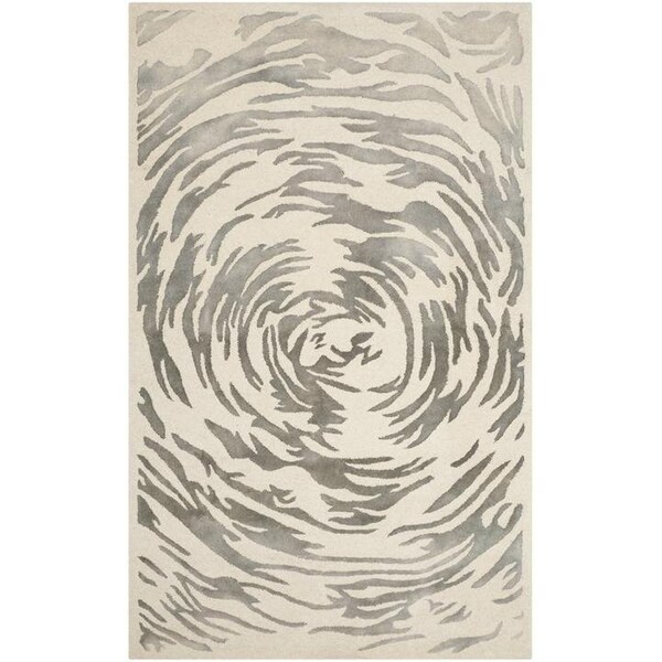 Safavieh Bella Medium Rectangle RugIvory & Grey 6 x 9 ft. - BEL128A-6