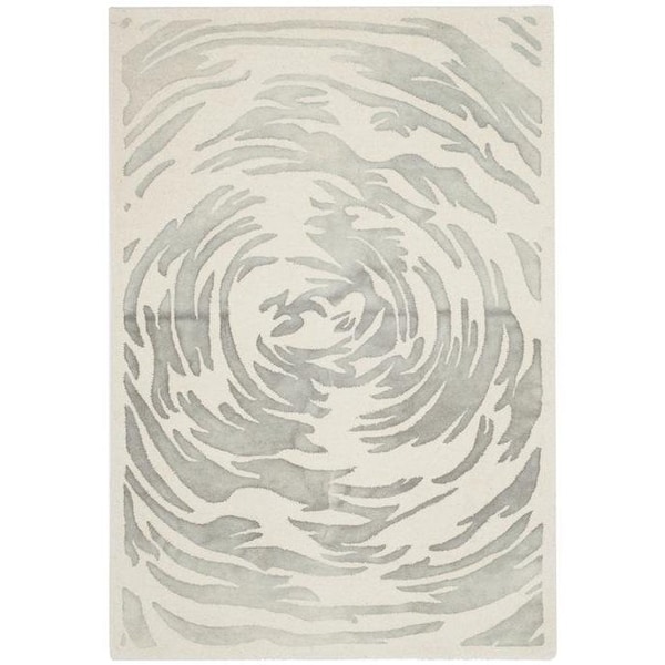 Safavieh Bella Medium Rectangle RugIvory & Grey 6 x 9 ft. - BEL128A-6