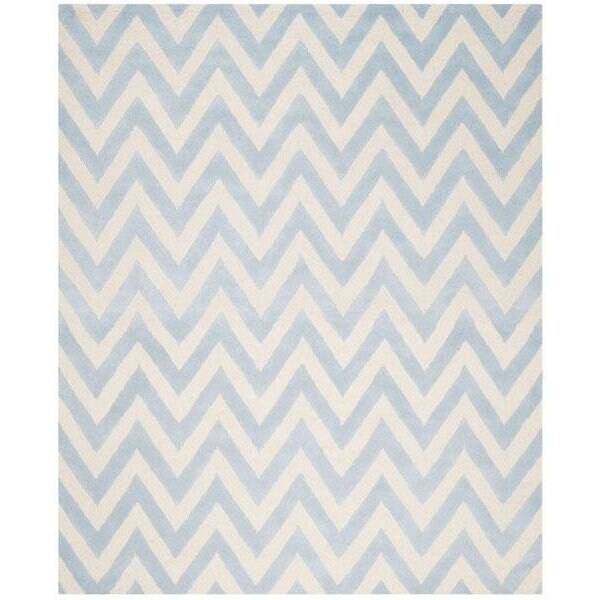 Safavieh Cambridge Runner Rugs, Light Blue and Ivory - 2 ft.-6 in. x 6 ft. - CAM139A-26