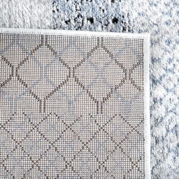 Safavieh 2 ft. 2 in. x 12 ft. Amelia 700 Runner Rug, Grey & Light Blue - ALA761G-212
