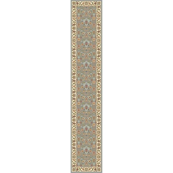 Safavieh 2 ft. 3 in. x 14 ft. Runner Lyndhurst Light Blue and Ivory Traditional Rug - LNH312B-214