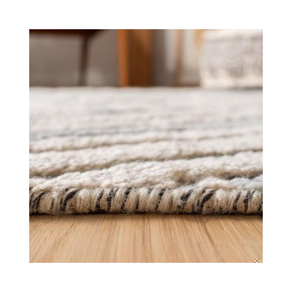 Safavieh 5 x 8 ft. Hand Knotted Bohemian Casablanca Medium Rectangle RugGrey & Ivory - CSB409A-5