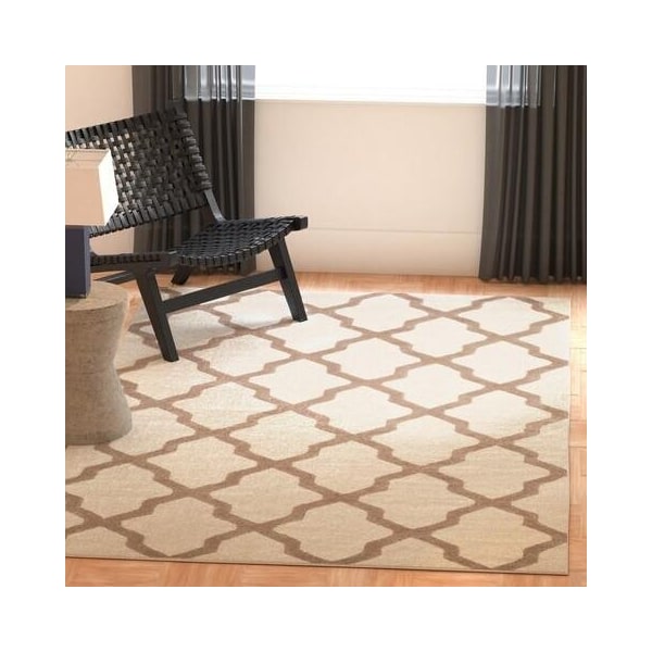 Safavieh 2 x 3 ft. Cambridge Hand Tufted Rug, Accent - Ivory and Beige - CAM121P-2