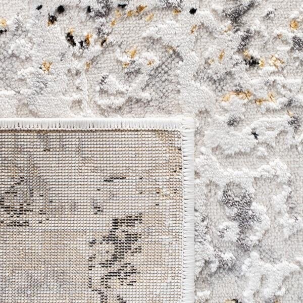Safavieh 2 x 8 ft. Amelia Vintage Runner Power Loomed Rug - Gray & Gold - ALA207F-28
