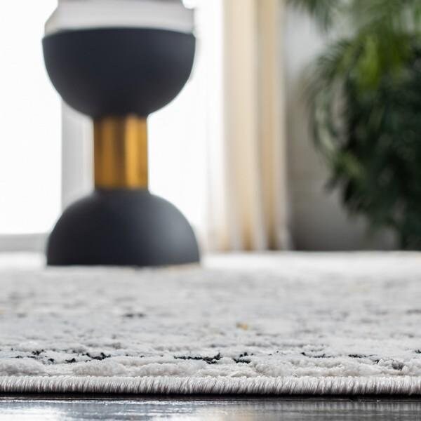 Safavieh 2 x 8 ft. Amelia Vintage Runner Power Loomed Rug - Gray & Gold - ALA207F-28