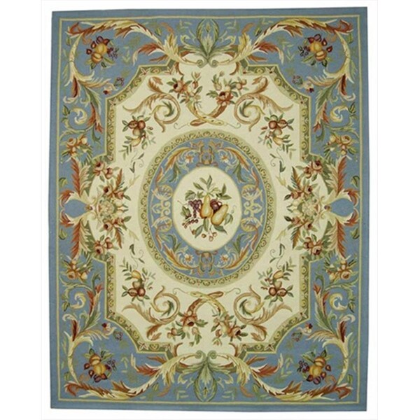 Safavieh 2 ft. 6 in. x 8 ft. Runner Country and Floral Chelsea Blue Hand Hooked Rug - HK80B-28