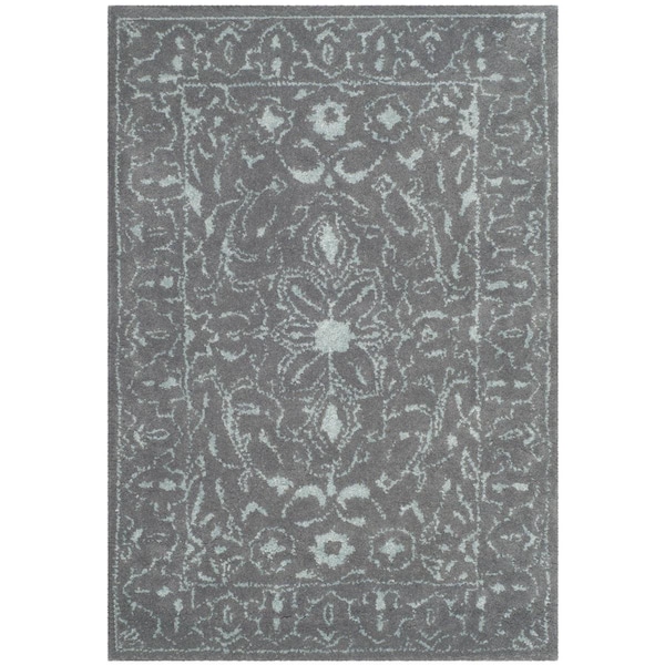 Safavieh Glamour Hand Tufted Accent Area Rug, Opal and Grey - 2 x 3 ft. - GLM516C-2