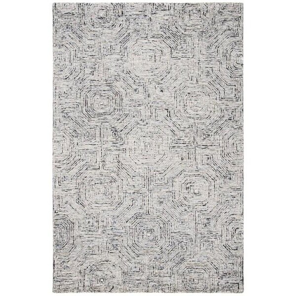 Safavieh 5 x 8 ft. Aspen Hand Tufted Rectangle RugGrey & Beige - APN286F-5