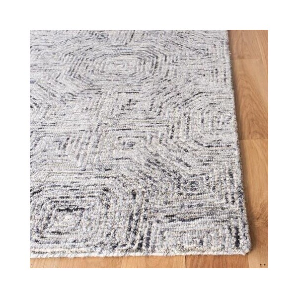 Safavieh 5 x 8 ft. Aspen Hand Tufted Rectangle RugGrey & Beige - APN286F-5
