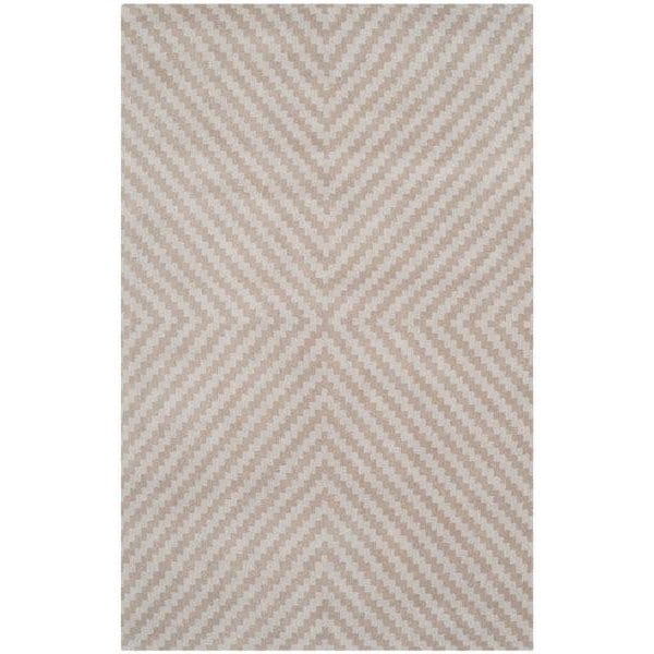 Safavieh Cambridge Hand Tufted Rectangle Rug- Grey - Taupe- 4 x 6 ft. - CAM323A-4