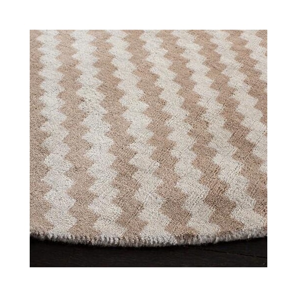 Safavieh Cambridge Hand Tufted Rectangle Rug- Grey - Taupe- 4 x 6 ft. - CAM323A-4