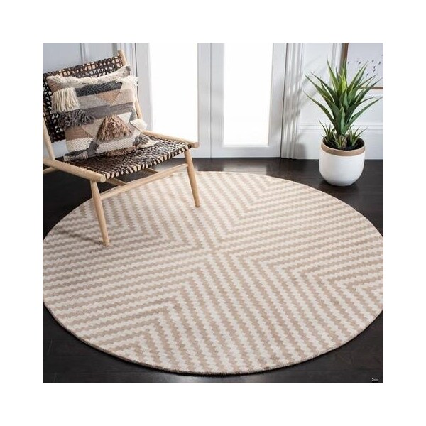 Safavieh Cambridge Hand Tufted Rectangle Rug- Grey - Taupe- 4 x 6 ft. - CAM323A-4