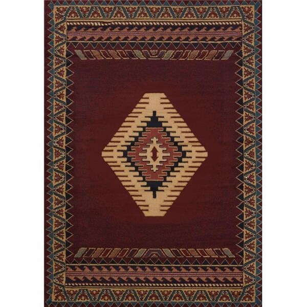 United Weavers United Weavers 940 27060 24 1 ft. 10 in. x 3 ft. Manhattan Tucson Accent Rug; Light Blue - 940 27060 24