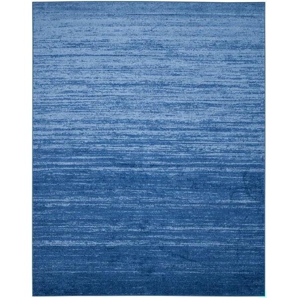 Safavieh Adirondack Power Loomed Rectangle Rug- Light Blue - Dark Blue- 2 Ft. 6 In. X 8 Ft. - ADR113F-28
