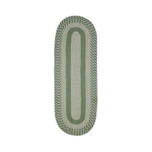 Better Trends 24 x 72 in. Newport Chenille Rug - Sage - BRNE26SA