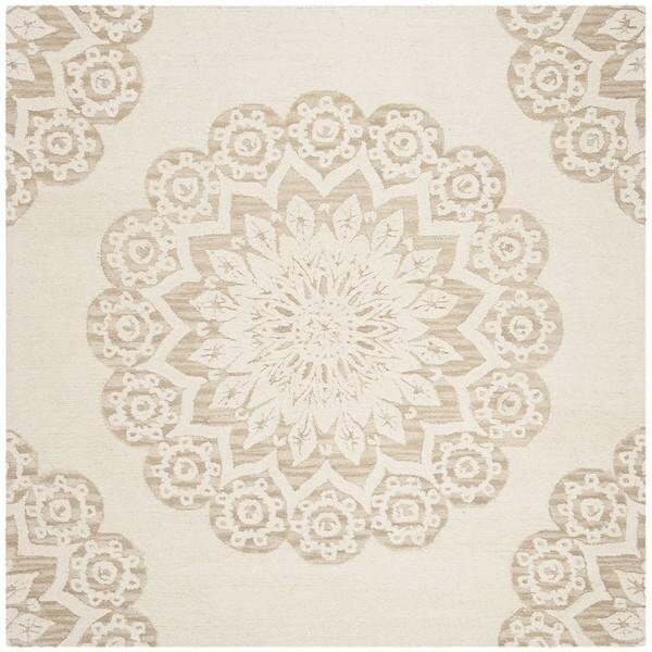 Safavieh Blossom Hand Tufted Runner RugIvory & Beige 2 ft. 3 in. x 8 ft. - BLM108B-28