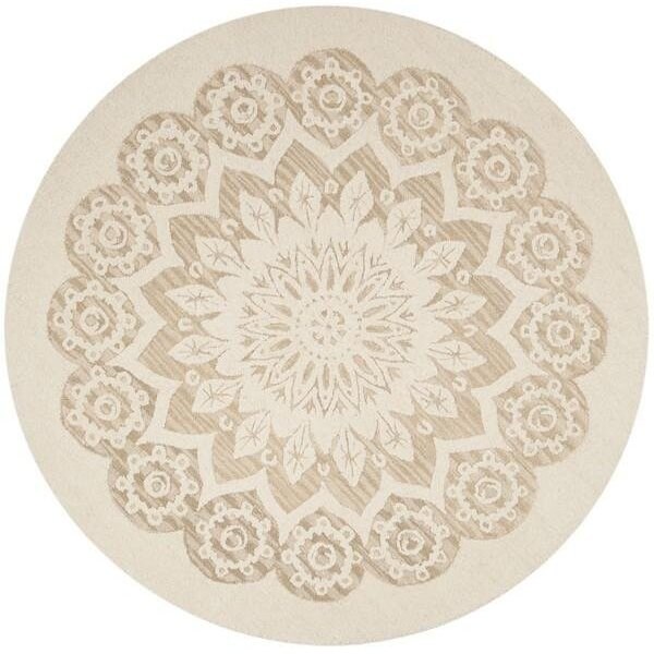 Safavieh Blossom Hand Tufted Runner RugIvory & Beige 2 ft. 3 in. x 8 ft. - BLM108B-28