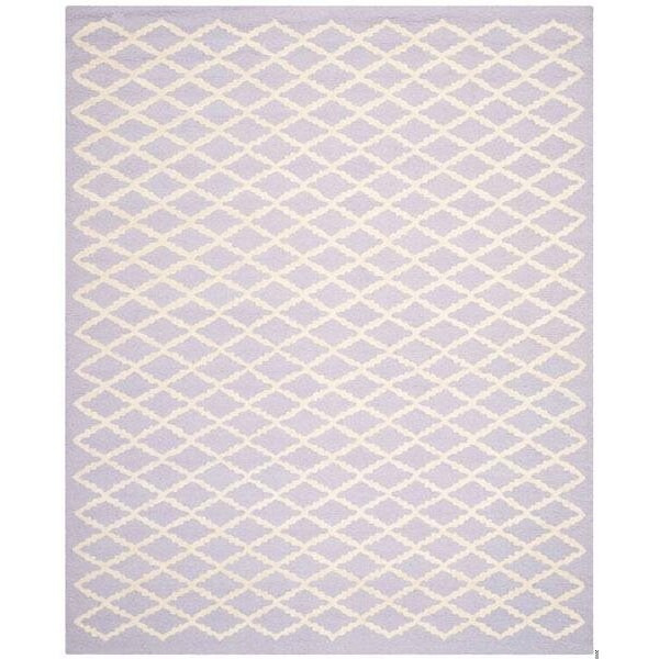 Safavieh Cambridge Runner Hand Tufted Rug, Lavander and Ivory - 2 ft.-6 in. x 8 ft. - CAM137C-28