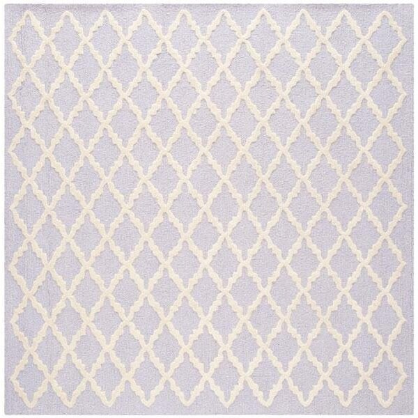 Safavieh Cambridge Runner Hand Tufted Rug, Lavander and Ivory - 2 ft.-6 in. x 8 ft. - CAM137C-28