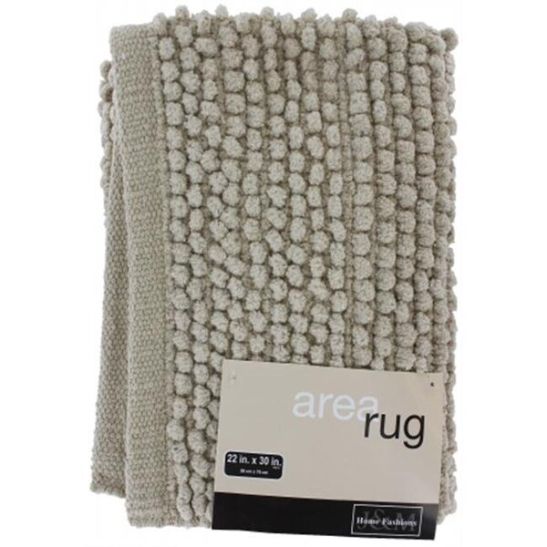 J & M Home Fashions J And M Home Fashions 7143 22 in. X 30 in. Linen Popcorn Rug - 7143
