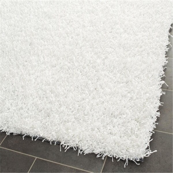 Safavieh 4 x 6 ft. Small Rectangle Shag and Flokati White Hand Tufted Rug - SG851W-4