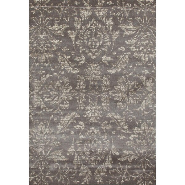Art Carpet 4 X 6 Ft. Arabella Collection Arabesque Woven Area Rug, Gray - 841864103280