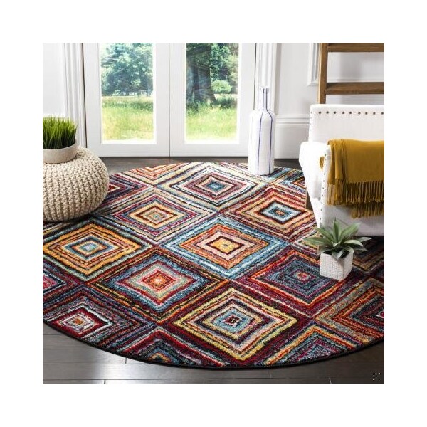 Safavieh Aruba Power Loomed Runner Rug, Multicolor - 2 ft. 3 in. x 8 ft. - ARB501M-28