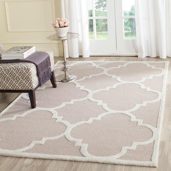 Safavieh Cambridge Hand Tufted Runner Rug- Beige - Ivory- 2 ft. 6 in. x 10 ft. - CAM140J-210