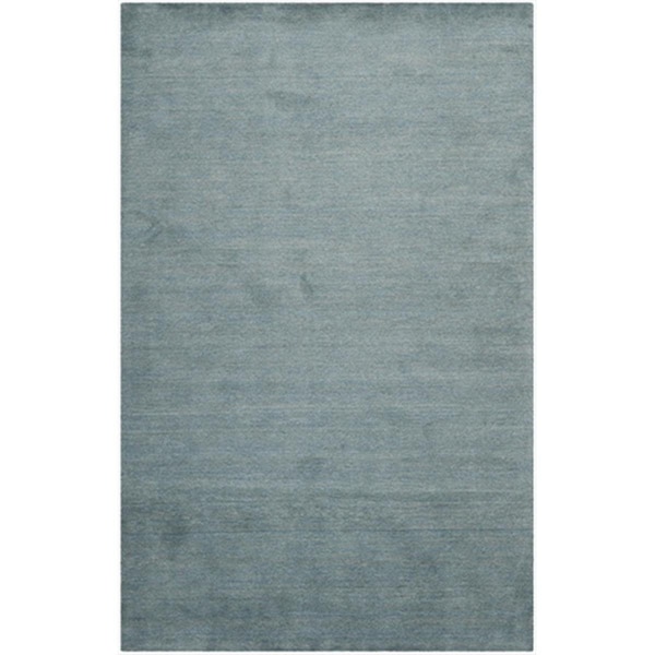 Safavieh 4 ft. x 6 ft. Small Rectangle- Shag Himalayan Blue Hand Loomed Rug - HIM311A-4
