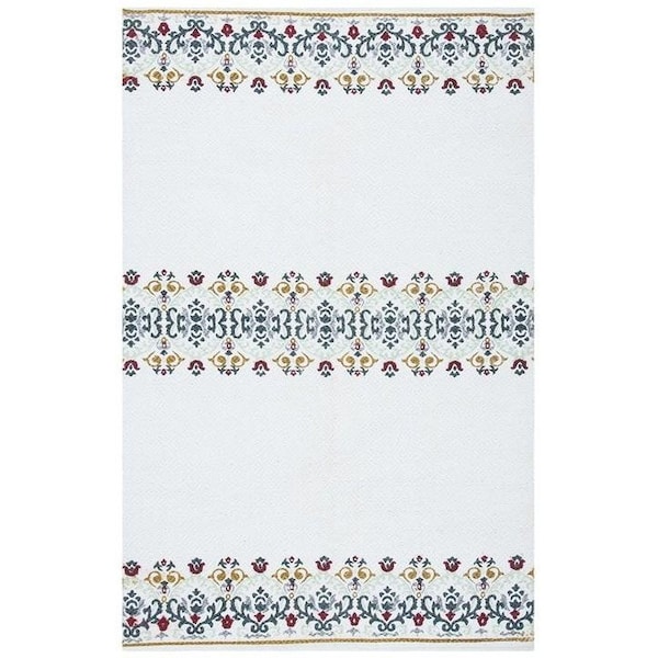 Safavieh 2 ft. 3 in. x 4 ft. Cedar Brook Rectangle Hand-Loomed Rug Ivory & Gray - CDR101F-24