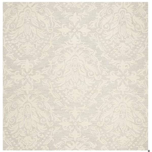 Safavieh Blossom Hand Tufted Rectangle Rug, Sage and Ivory - 4 x 6 ft. - BLM107C-4