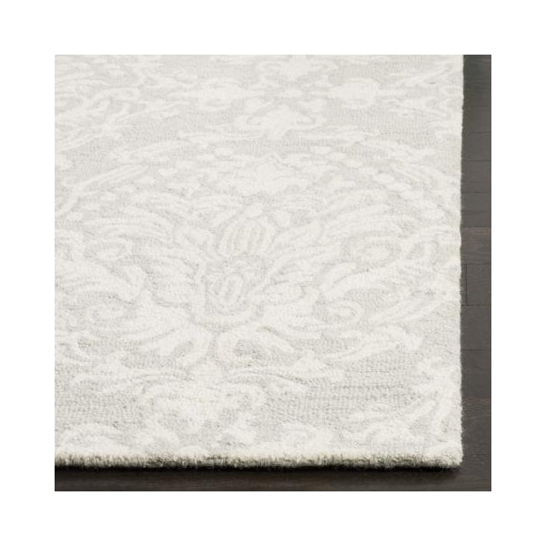 Safavieh Blossom Hand Tufted Rectangle Rug, Sage and Ivory - 4 x 6 ft. - BLM107C-4