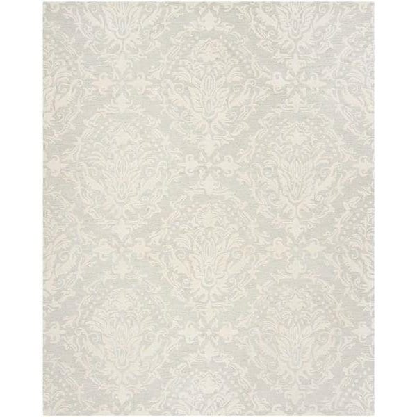 Safavieh Blossom Hand Tufted Rectangle Rug, Sage and Ivory - 4 x 6 ft. - BLM107C-4