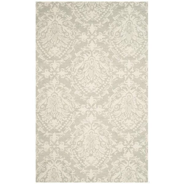 Safavieh Blossom Hand Tufted Rectangle Rug, Sage and Ivory - 4 x 6 ft. - BLM107C-4