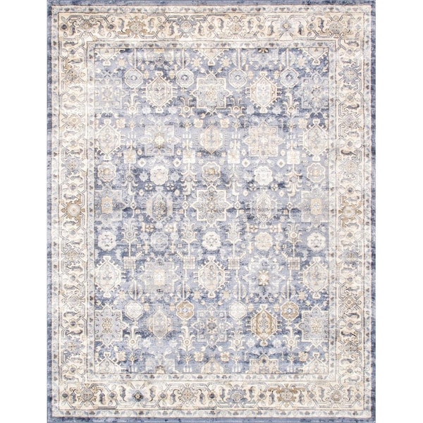 Wall-To-Wall 4 x 6 ft. Amadeus Design Power Loom Area Rug, Beige - WA2637163