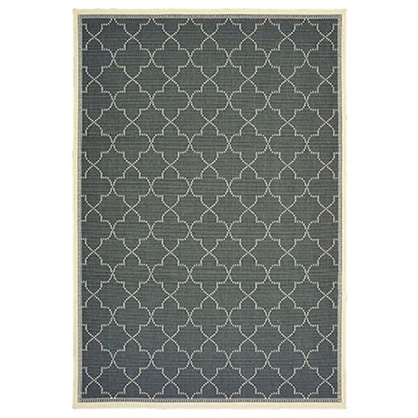 Oriental Weavers 1 ft. 9 in. x 3 ft. 9 in. Marina Rectangle Rug Grey - M6025L053114ST