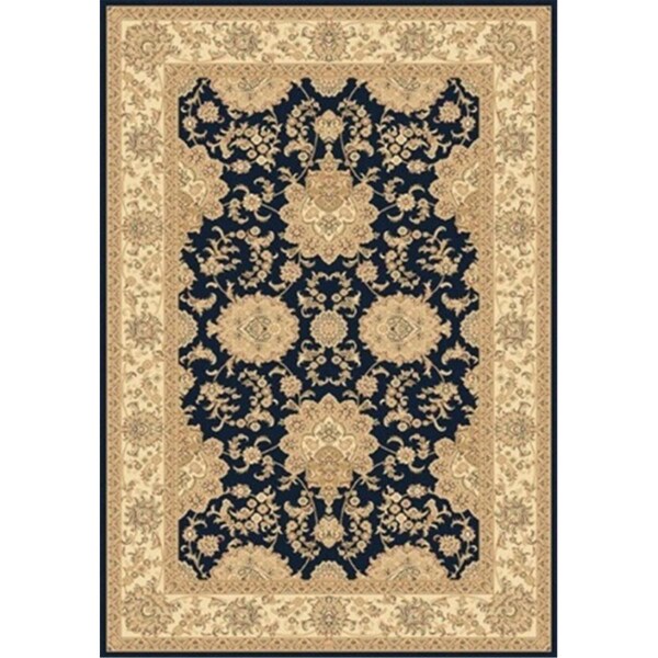 Dynamic Rugs Legacy 5.3 x 7.7 58019-530 Rug - Navy - LE6958019530