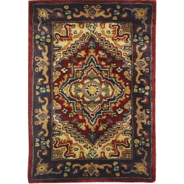 Safavieh 2 Ft. x 3 Ft. Accent- Traditional Classic Assorted And Red Hand Tufted Rug - CL225A-2