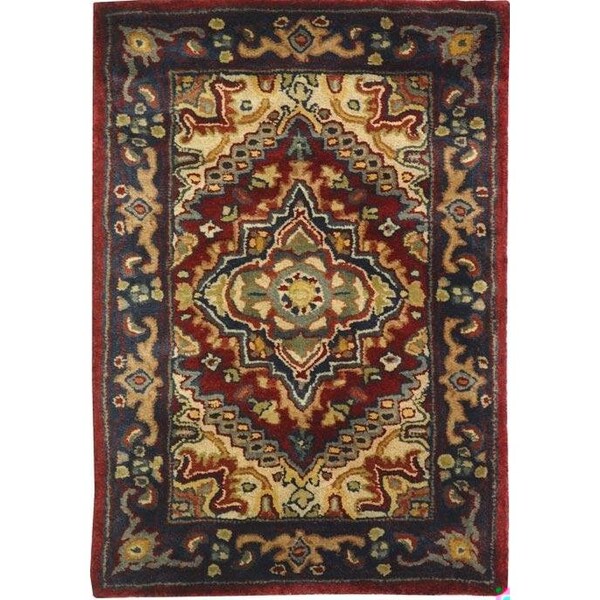 Safavieh 2 Ft. x 3 Ft. Accent- Traditional Classic Assorted And Red Hand Tufted Rug - CL225A-2