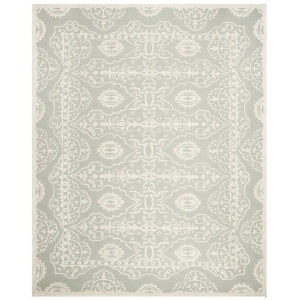 Safavieh 5 x 5 ft. Bella Hand Tufted Round Area RugGrey & Ivory - BEL134B-5R
