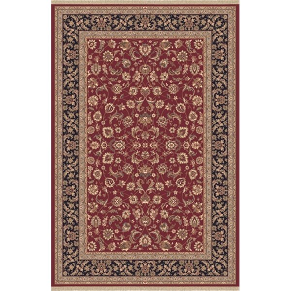 Dynamic Rugs Brilliant 2 ft. 2 in. x 4 ft. 3 in. 72284-331 Rug - Red - BR2472284331
