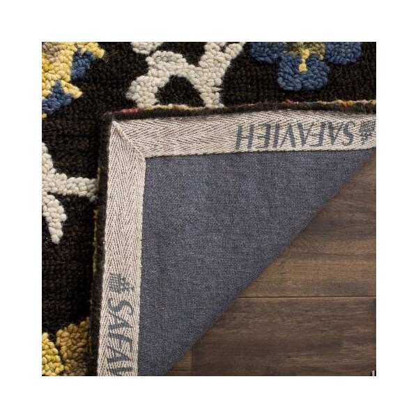 Safavieh Blossom Hand Tufted Runner Rug, Charcoal and Multicolor - 2 ft.-3 in. x 6 ft. - BLM401A-26