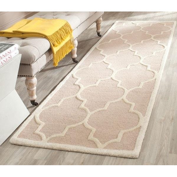 Safavieh Cambridge Hand Tufted Rectangle Rug- Beige - Ivory- 2 x 3 ft. - CAM134J-2