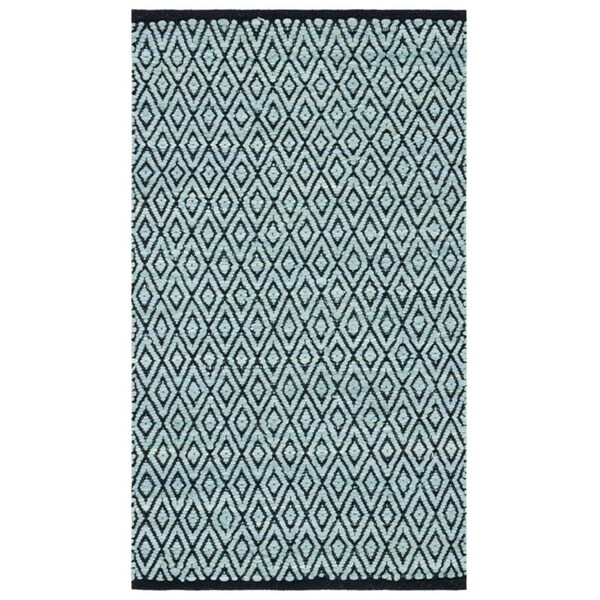 Safavieh 8 x 10 ft. Montauk Contemporary Rectangle Rug, Green & Black - MTK621Y-8