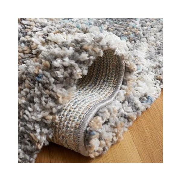 Safavieh 2 ft.2 in. x 8 ft. Canyon Shag 500 Runner Rug Grey & Ivory - CNY550F-28